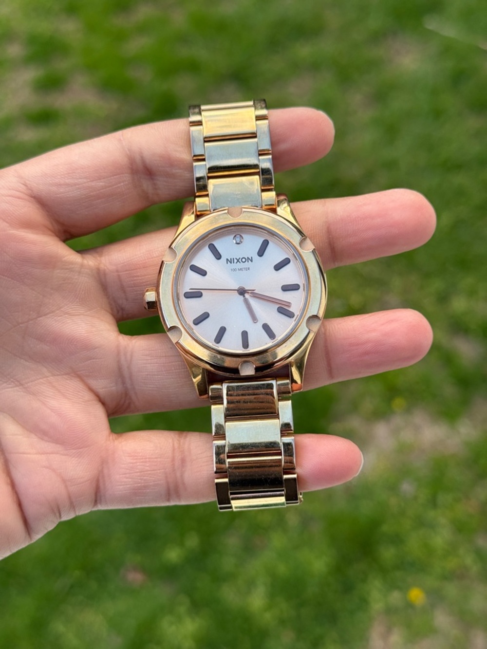 Nixon Women's Gold Stainless Steel Watch The Camden Watch - Picture 6 of 9
